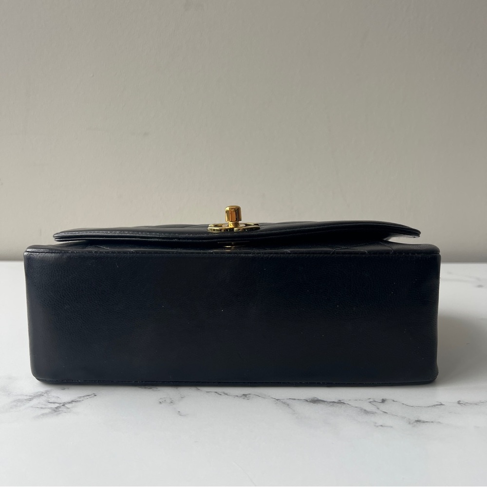 Chanel Black Quilted Shoulder Bag with Gold Accents - Picture 5 of 10